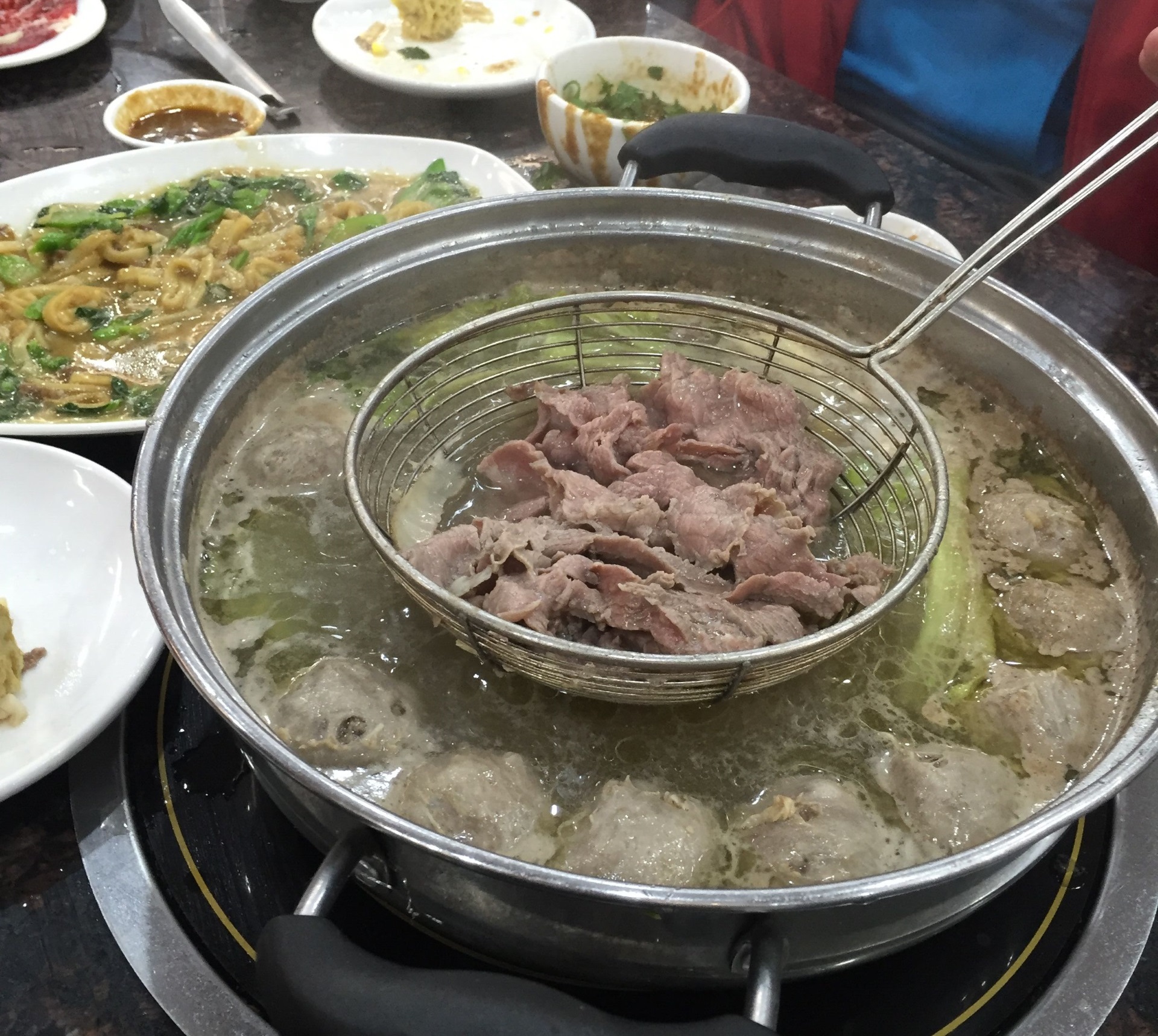 Beef hotpot